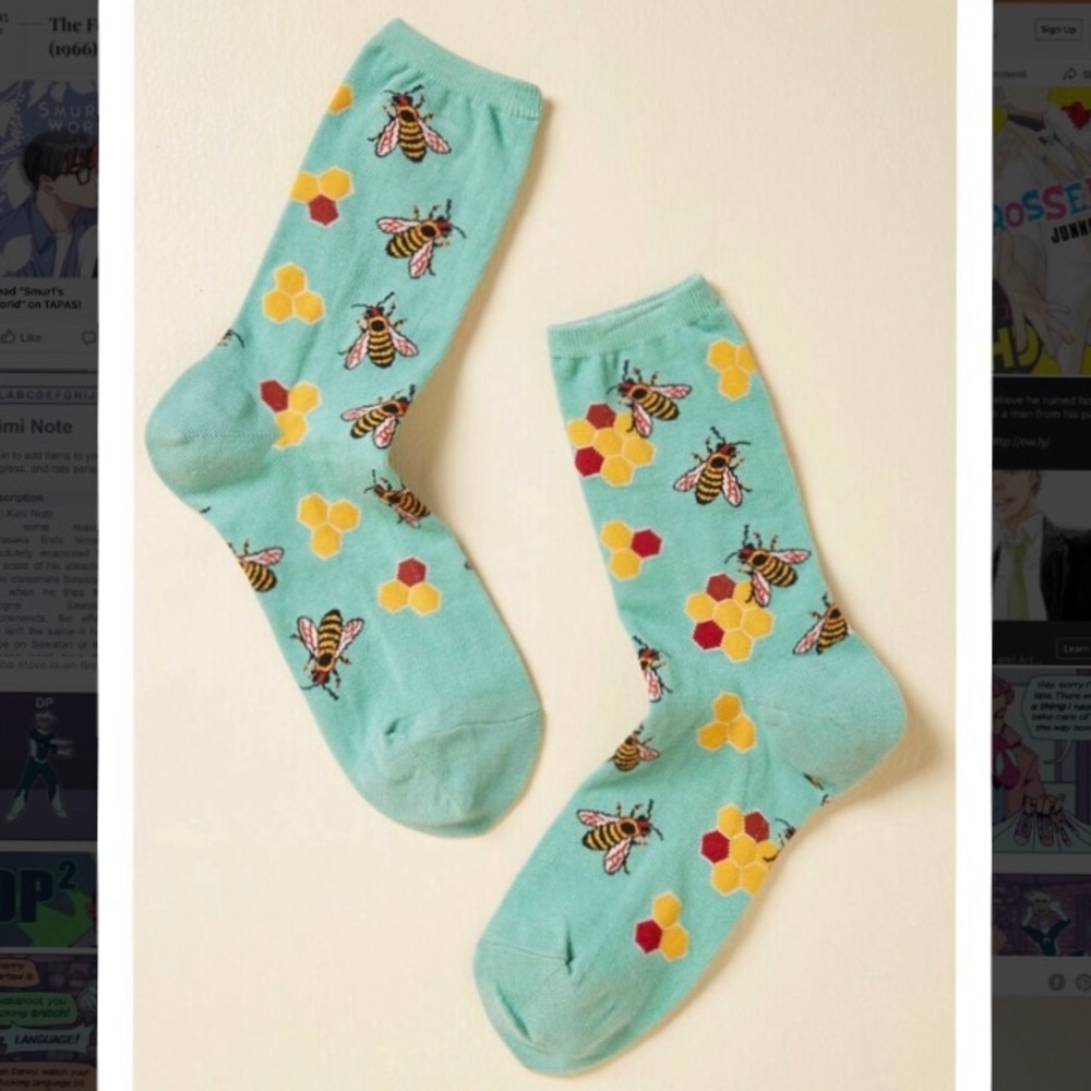 ModCloth What’s the Buzz? Socks